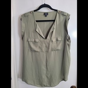 Green top, Massimo, light sheer